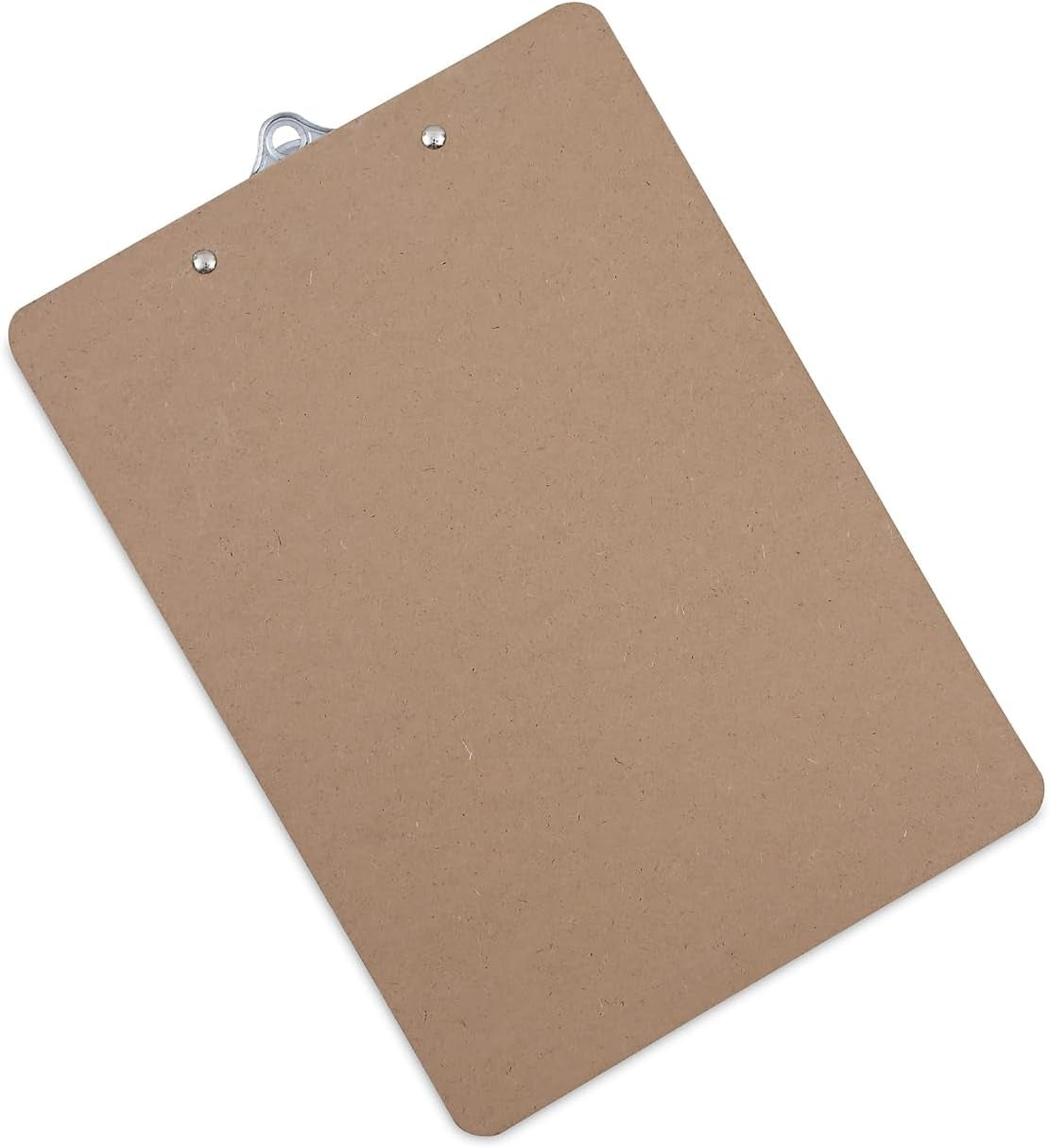 Universal 40304VP Hardboard Clipboard, 1-Inch Capacity, 8 1/2 X 11, Brown, 3/Pack (3401-06102)
