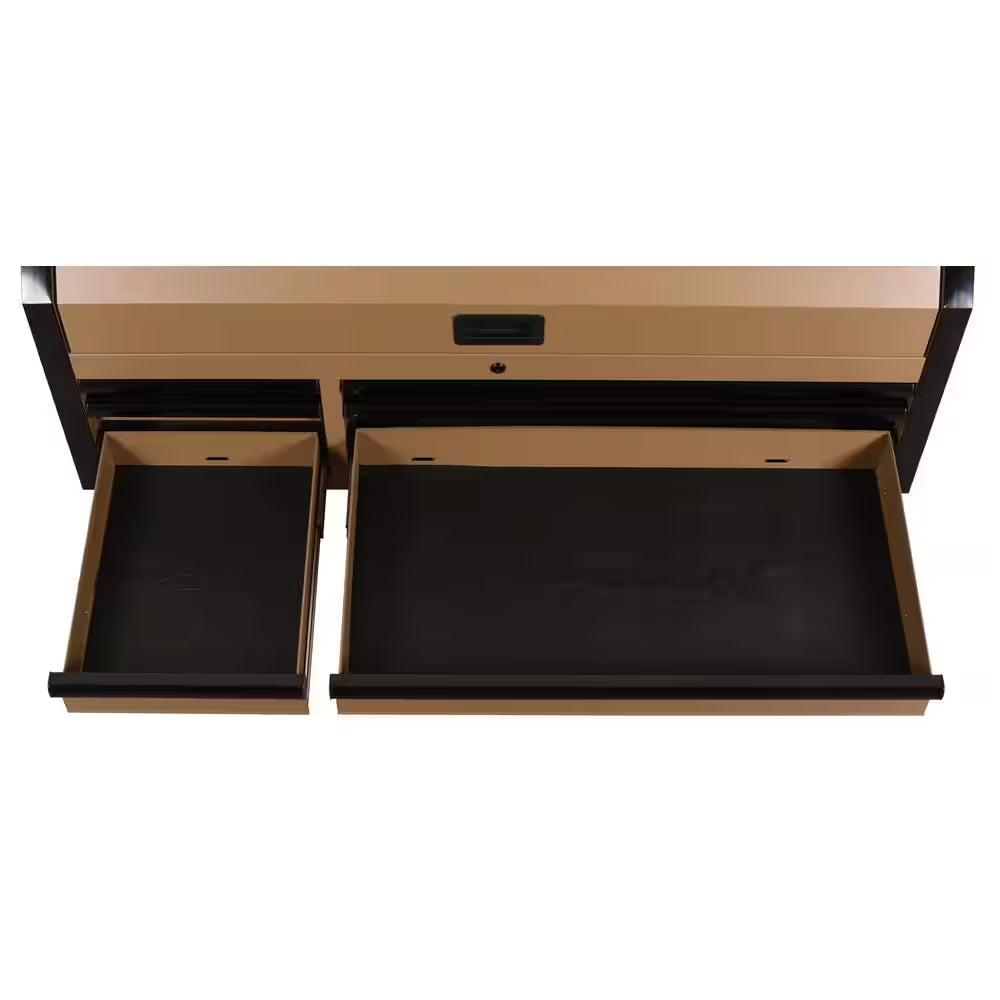 Heavy Duty 52 In. W 6-Drawer Matte Tan Top Tool Chest