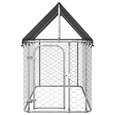 XL Outdoor Dog Kennel with Roof 78.7"x39.4"x59.1"