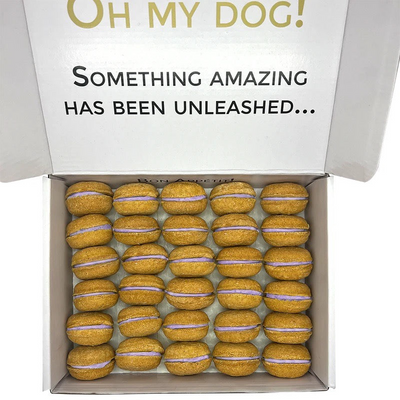 40 Count Dog Macaron Gift Box