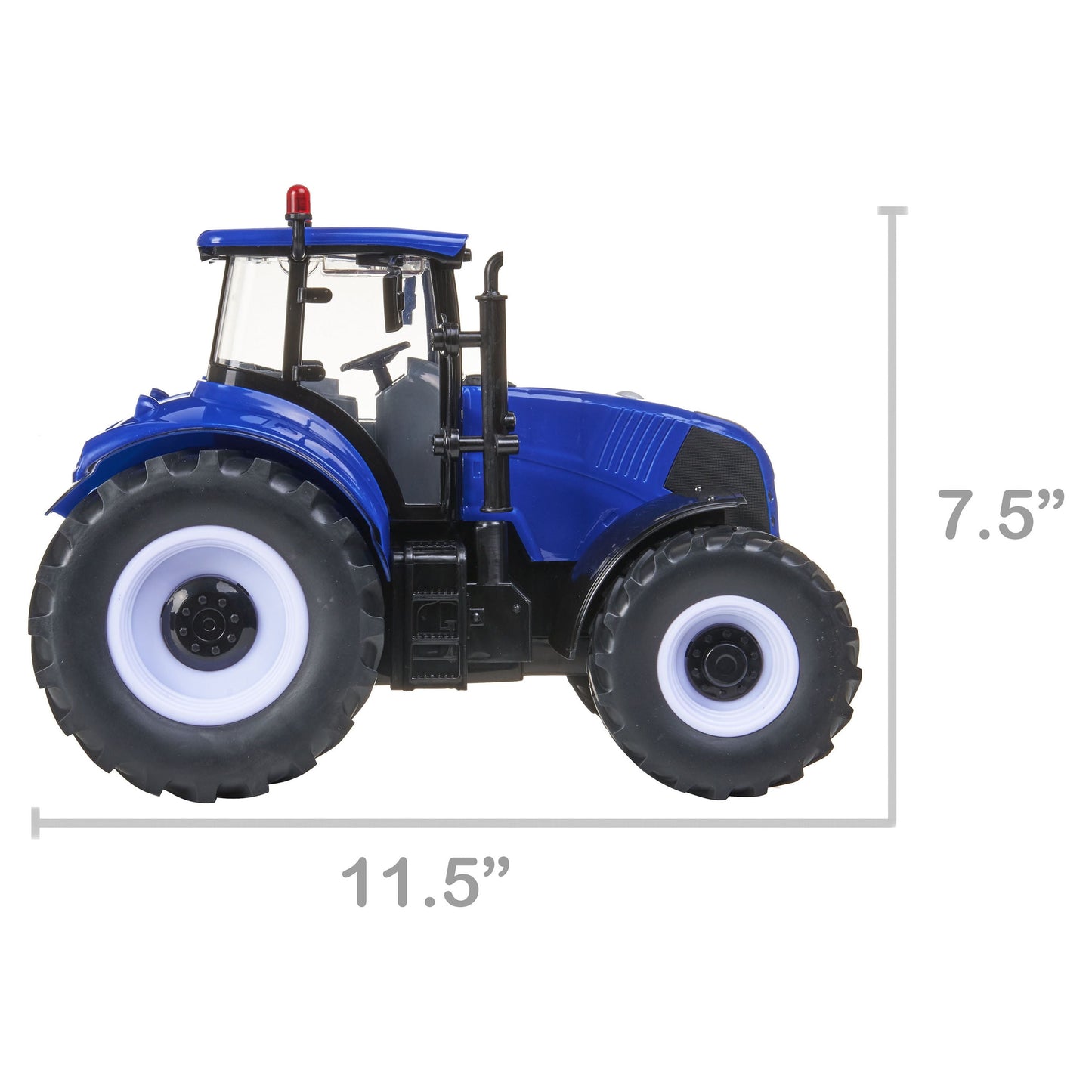 Adventure Force Blue Farm Tractor – Play Vehicle with Lights & Sounds