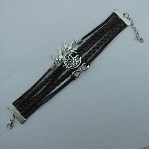 Doves Of Infinite Love And Peace Bracelet