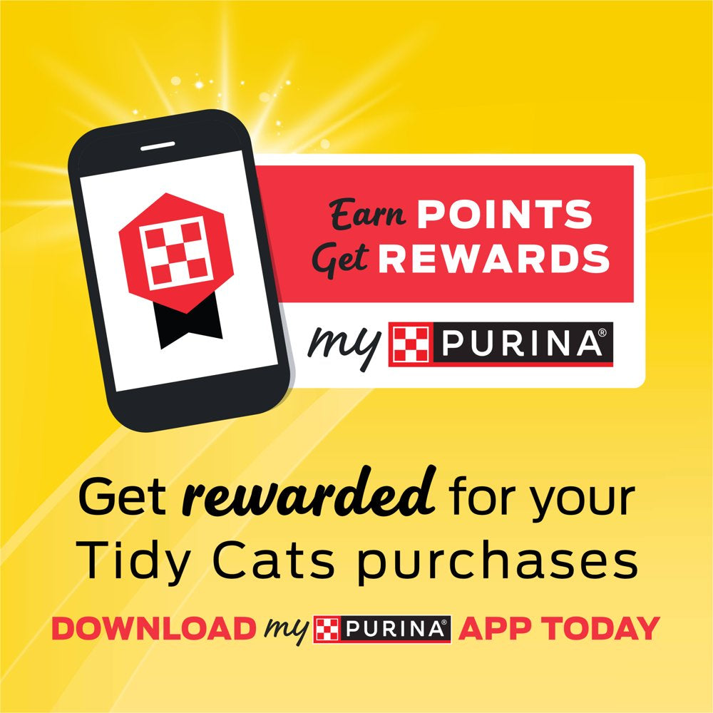 Purina Tidy Cats Multi-Cat Clumping Kitty Litter, 4-In-1 Strength Deodorizing, 35 Lb Pail