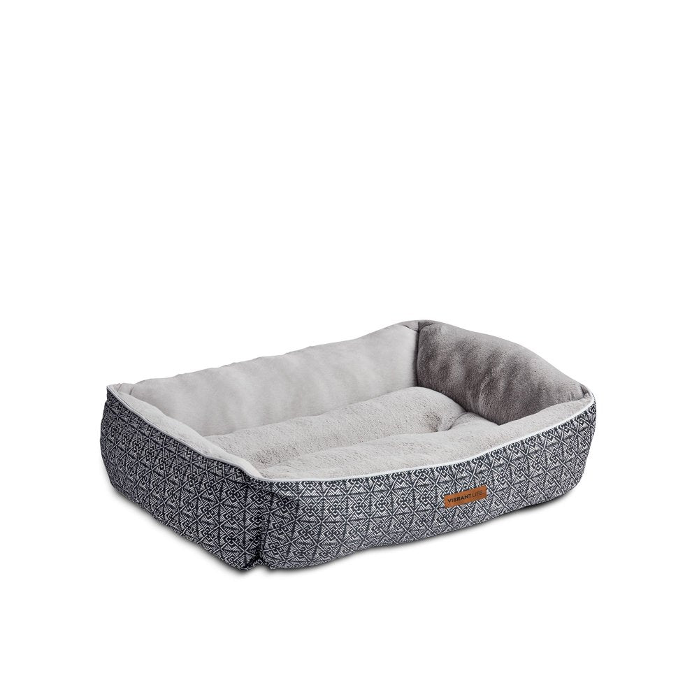 Vibrant Life Lounger Pet Bed, Large, 36" X 27"