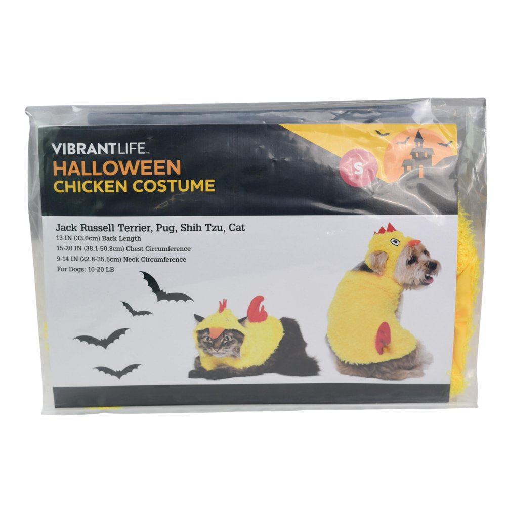 Vibrant Life Halloween Dog Costume and Cat Costume: Chicken, Size S