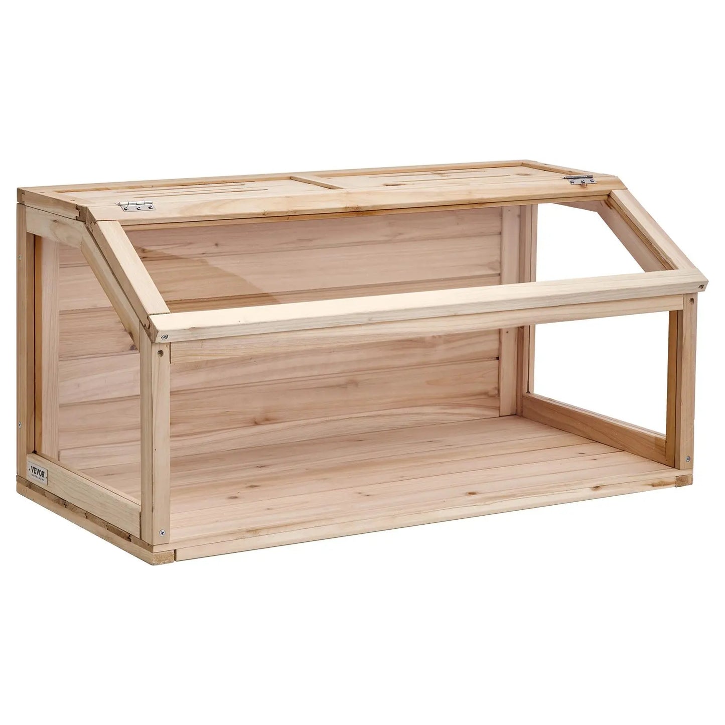 VEVOR Wooden Hamster Cage Habitat 32 in Clear Mice Rodents Small Animals Cage