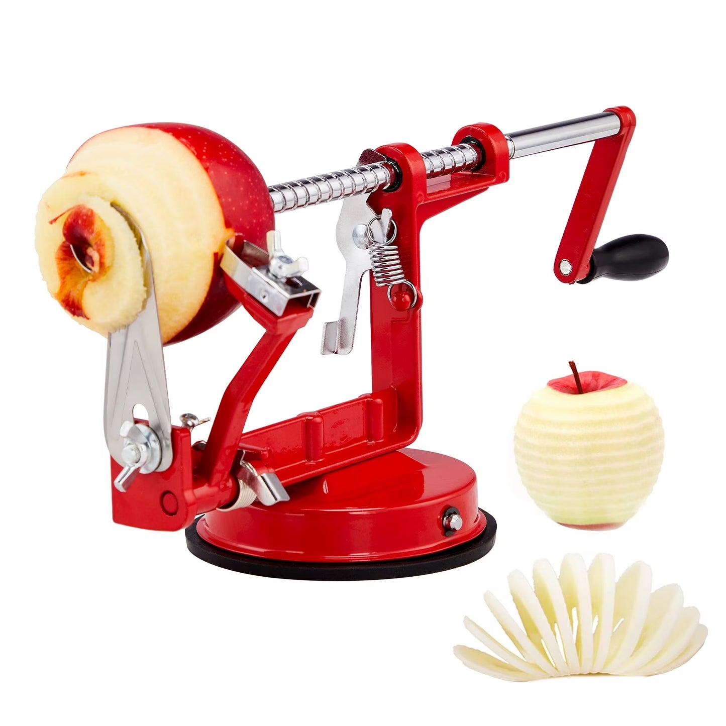 Zimtown 3 in 1 Apple Peeler and Corer Slicer Machine, Fruit Cutter Kitchen Tool Pear Fruit Easy Cut