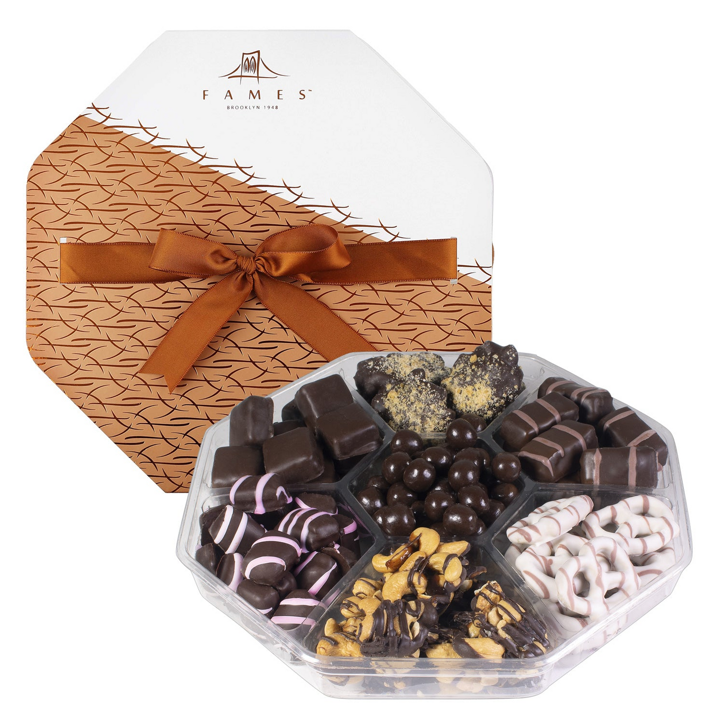 Gourmet Chocolate Gift Assortment, Kosher, Dairy Free.