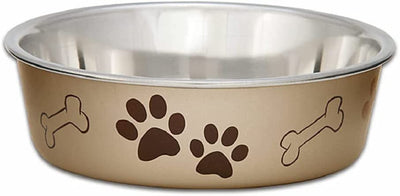 Loving Pets Metallic Bella Bowl, Dog Bowl