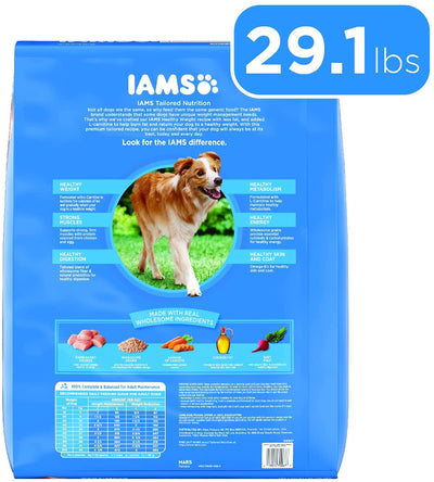 Iams Adult Dry Dog Food for Healthy Weight, Chicken