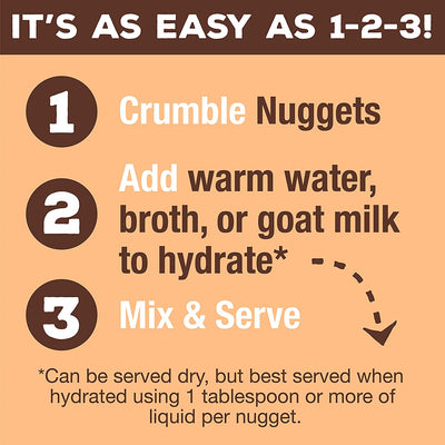 Primal Freeze Dried Cat Food Nuggets, 5.5 Oz Pork Formula - Raw Kitten Food, Organic Produce, Grain Free