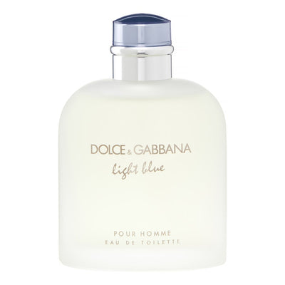 ($116 Value) Dolce & Gabbana Light Blue Pour Homme Eau De Toilette Spray, Cologne for Men, 6.7 Oz