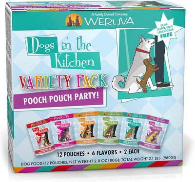 Weruva Dogs in the Kitchen Grain-Free Natural Wet Dog Food Pouches