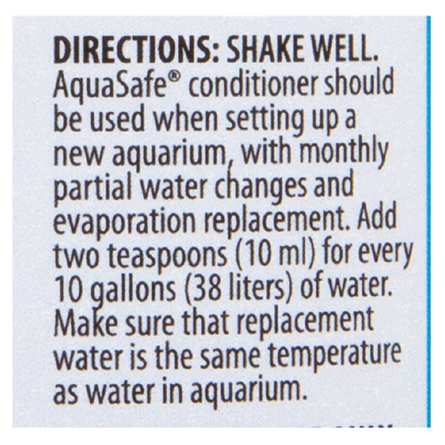 Tetra Aqua Safe, Fresh Water, Marine Fish, 3.3 Oz.