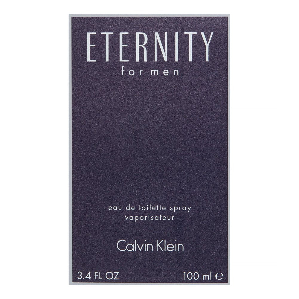 Calvin Klein Eternity Eau De Toilette, Cologne for Men, 3.4 Oz