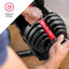 Bowflex Selecttech 552 Dumbbells, Adjustable, Pair, Free 1-Year JRNY Membership