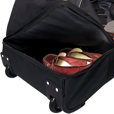 Travelers Club Jumbo 36" 2-Section Rolling Duffel with Blade Wheels