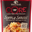 Wellness CORE Simply Shreds Grain Free Dry Dog Food Topper, Protein Rich Tasty Topper, Mixer or Treat for Dogs, Wet Dog Food Pouch, Natural, 2.8 Ounce Pouch (Pack of 12), Filler Free, 5 Ingredients