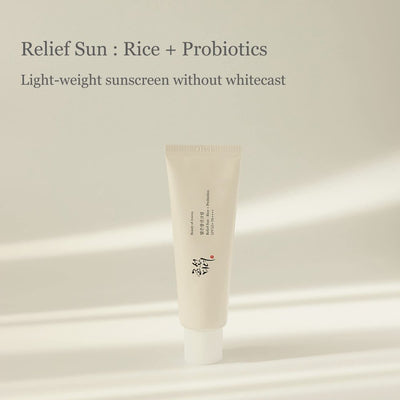 Beauty of Joseon Relief Sun : Rice + Probiotics Sunscreen SPF 50+ PA++++, 50Ml (2-PACK)