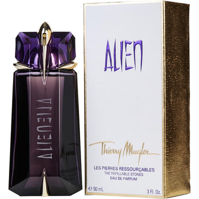 Thierry Mugler Alien Refillable Eau De Parfum Spray, Perfume for Women, 3 Oz