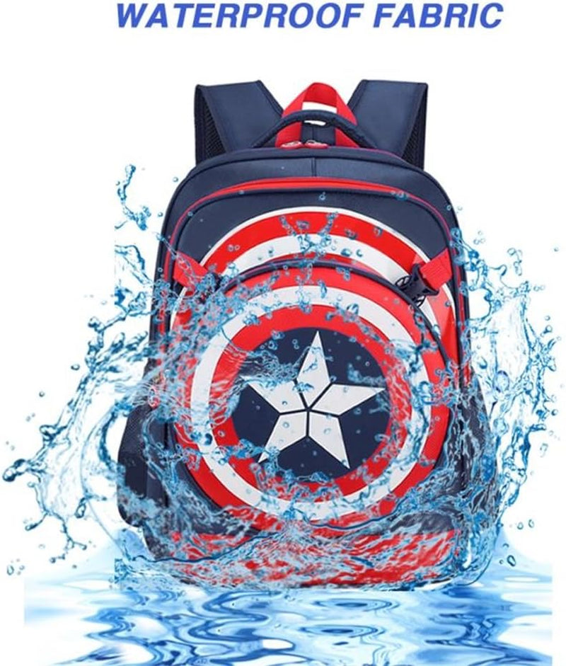 Kids Backpack Children School Bag Comic Waterproof Book Bag Travel Bag for Boys