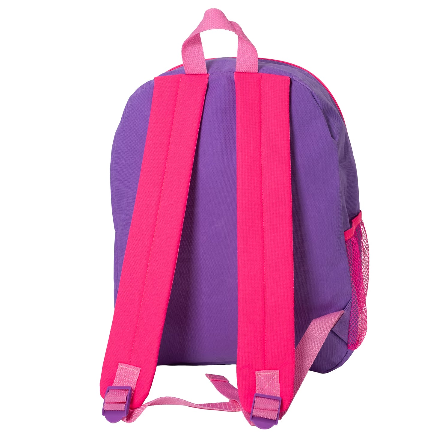 Barbie Backpack for Girls, Elementary School Book Bag with Padded Straps, Pink