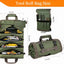 Tool Bag, Tool Bags for Men, Heavy Duty Tool Organizer, Portable Roll up Tool Bag Gifts for Him, Mechanic, Electrician and Hobbyist, Car Tool Roll Organizer -Green