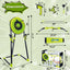 Losbenco Axe Throwing Target Game, Axe Throw & Lawn Dart Target Sets Including 3 Throwing Axes, 6 Darts and 6 Bow Arrows for Indoors and Outdoors Backyard Game