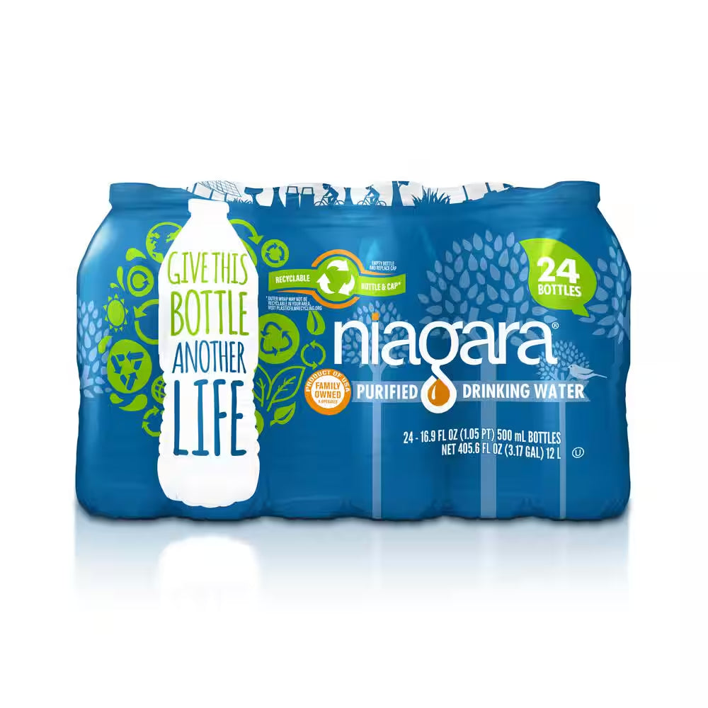 16.9 Fl. Oz. Purified Drinking Water (24-Pack)