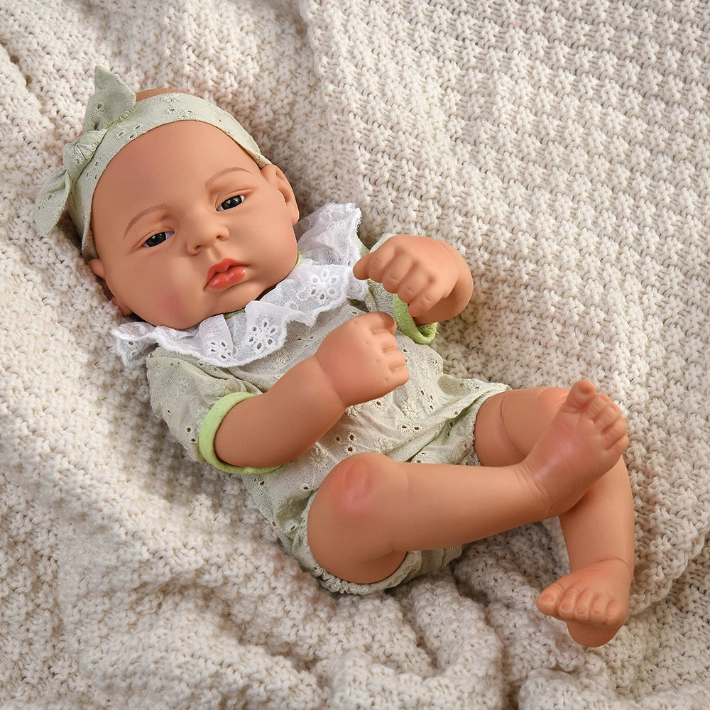 15.75Inch Dolls 40Cm Reborn Dolls Dolls Toys Lifelike Reborn Dolls Full Body Vinyl Dolls Cute Doll Toys Birthday Gift for Women