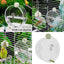 330Ml Automatic Bird Water Dispenser - Touch Needle Mechanism Cage Mounted Parrot Water Bottle with Easy Refilling