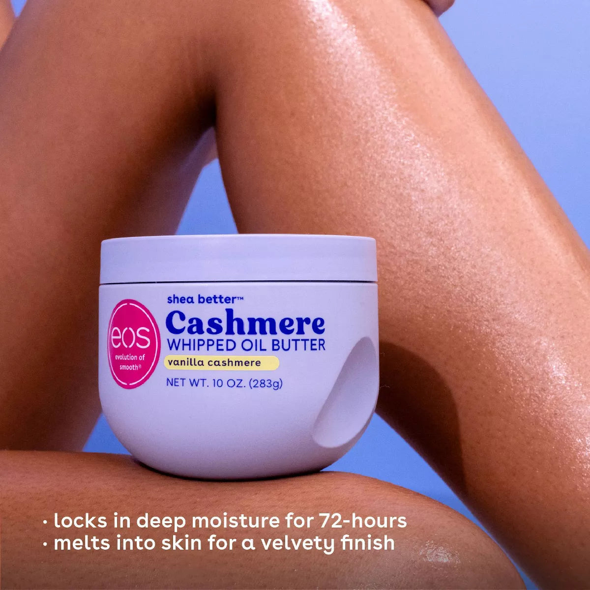 Eos Shea Better Cashmere Whipped Oil Butter - Vanilla - 10Oz: Moisturizing Whole Body Lotion for Normal Skin