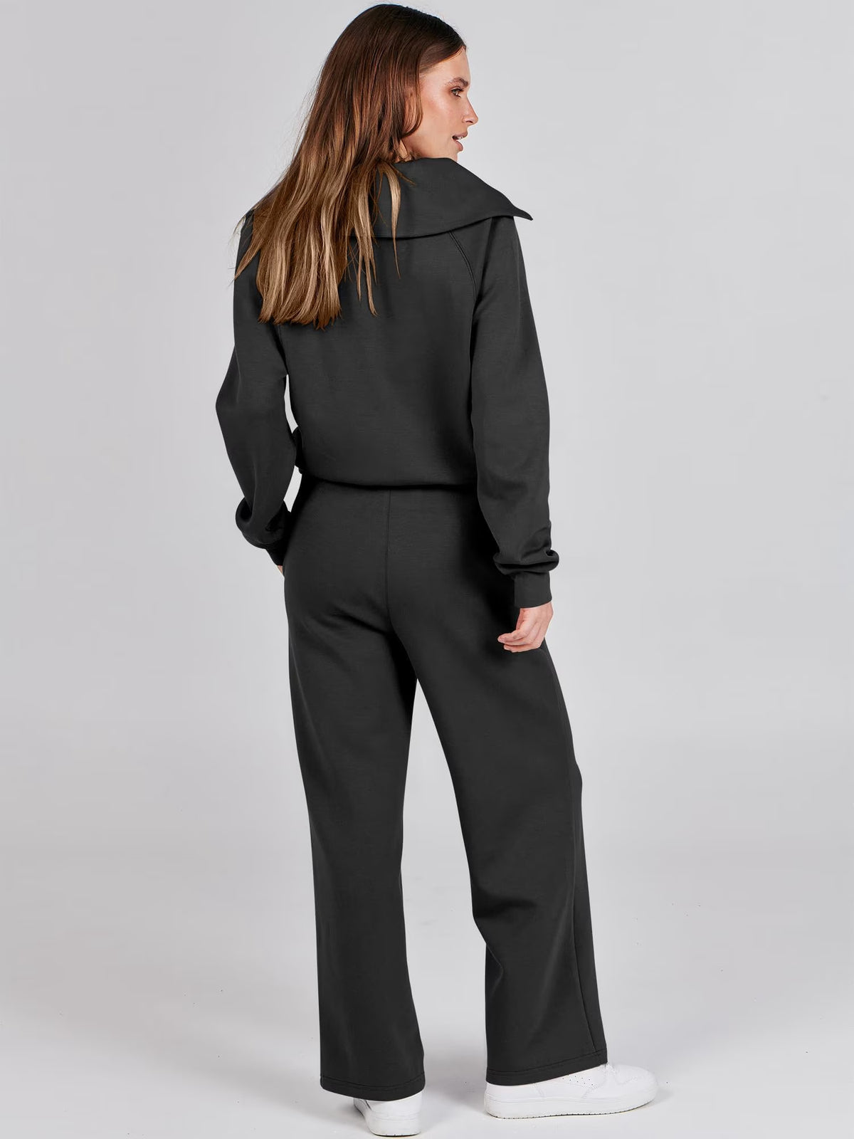 ANRABESS Women Sweatsuits 2 Piece Sets Jogging Sweatpants Set Lounge Matching Outfits Fall Clothes