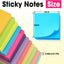 120 Pads Sticky Notes 3X3, Self-Stick Pads Bulk Bright Colors, School Supplies, Office Products, 50 Sheet/Pad