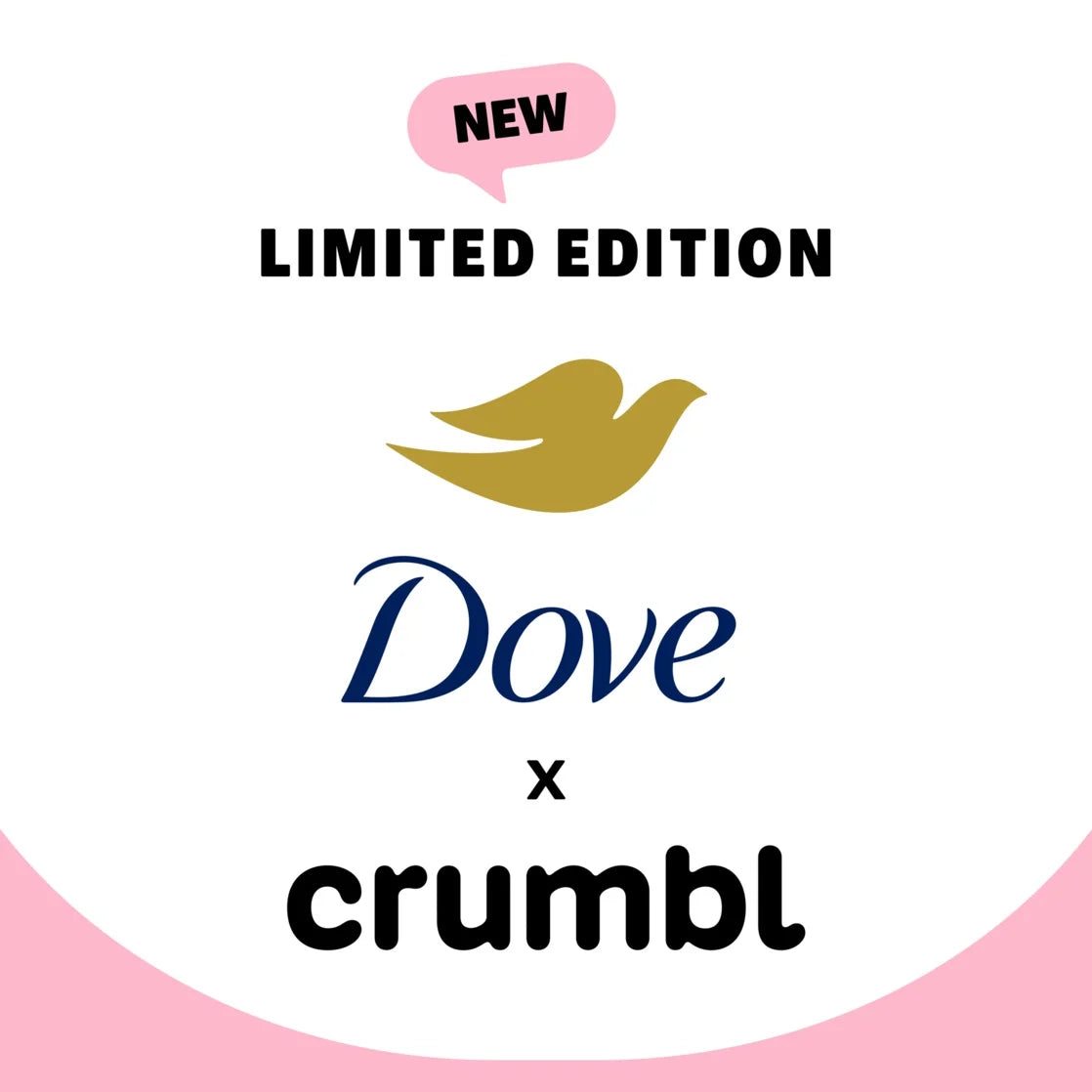 Dove Crumbl Limited Edtion Liquid Hand Soap Strawberry Crumb Cake, 12 Fl Oz