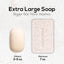 MARLOWE. No. 102 Body Scrub Soap 7 Oz (6 Bars), Santal, Exfoliating Soap Bar with Shea Butter, Olive Oil & Green Tea Extracts, Cleanses, Smooths & Revitalizes Skin, Warm Amber, Spice & Citron Scent