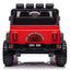 Joyracer 24V 2 Seater Kids Ride on Truck with Remote Control, 4×200W Motor, Electric Battery Powered Toys Car W/ 4 Wheels Spring Suspension, 3 Speeds, LED Lights, Bluetooth Music, Red