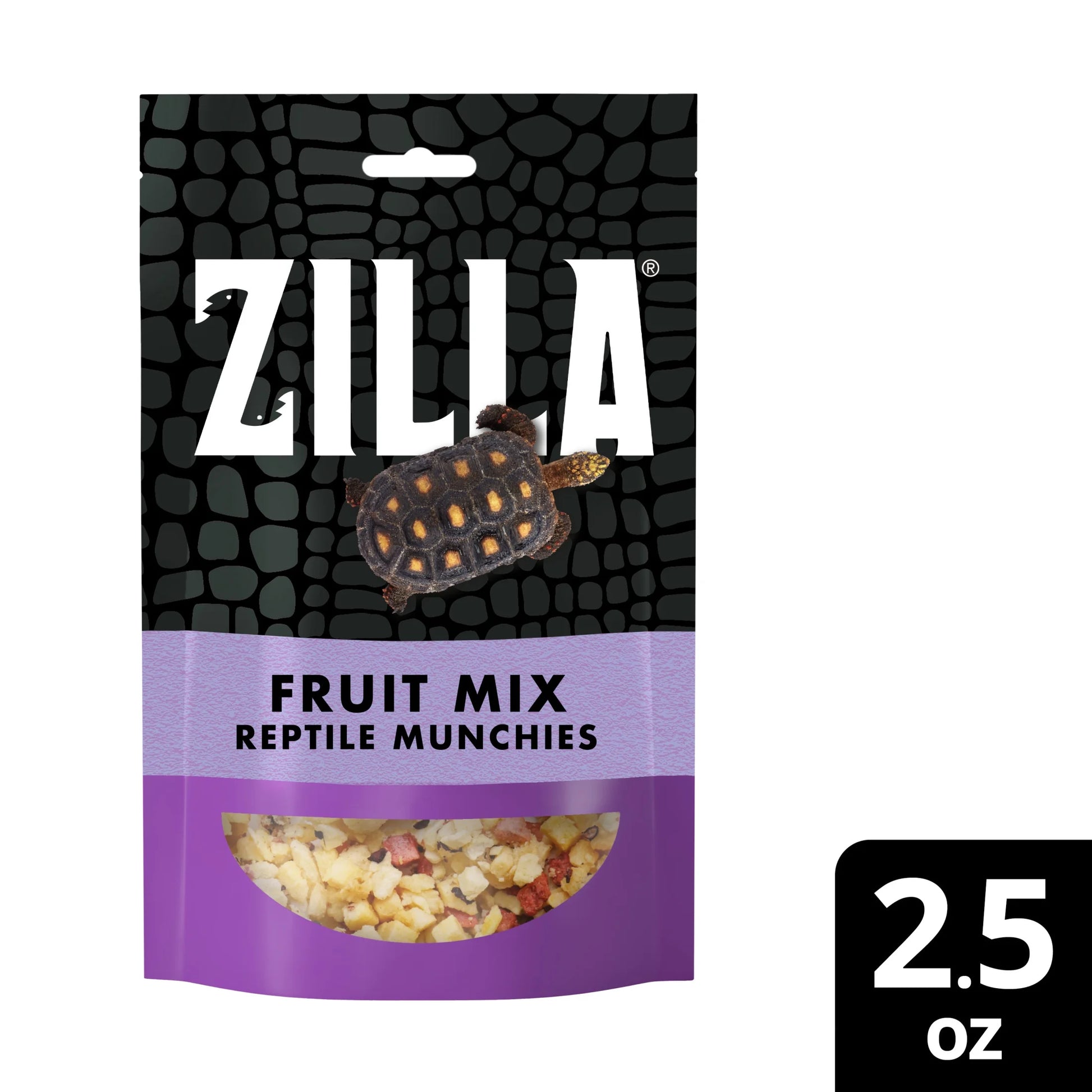Zilla Reptile Munchies Fruit Mix Black 2.5 Oz.