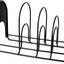 Cuisinel Heavy Duty Pots and Pans Organizer - Extra Large 5-Tier Rack - Holds Cast Iron Skillets, Dutch Oven - Durable Construction - Space Saving Kitchen Storage - No Assembly Required - Black 15.4"