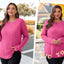 SHIBEVER Sweaters for Women Fall Casual Long Sleeve Tunic Tops Crewneck Lightweight Pullover Sweatshirts Winter Loose T Shirts for Women