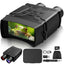 BEBANG Night Vision Goggles, 7 Level Infrared Digital Night Vision Binoculars 32GB HD Photo and Video Capture, Type-C Rechargeable