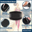 Lower Back Support Brace Lumbar Waist Belt Double Pull Breathable Belt Men Women