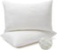 Adjustable Pillows, Standard Size Bed Pillows for Sleeping 2 Pack, Memory Foam Pillows - Medium Firm Back, Stomach and Side Sleeper Pillows