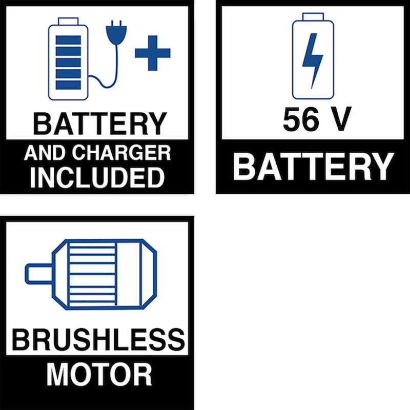 POWER+ Select Cut 56-Volt 21-In Cordless Self-Propelled 7.5 Ah (1 Batteries and Charger Included)