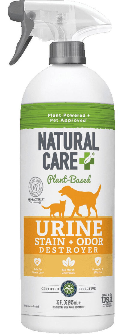 Natural Care Plant-Based Urine Destroyer | All Natural Enzymatic and Pro-Bacteria Formula Made with Natural and Quality Plant-Based Ingredients | 32 Oz