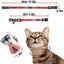 Cat Collar Breakaway with Bell and Bow Tie, Plaid Design Adjustable Safety Kitty Kitten Collars(6.8-10.8In)(Pink Plaid 2)