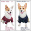 Koneseve 2-Pack Dog Shirt for Small Dogs, Soft Cotton Cat Clothes Plain - S
