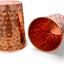 Set of 2 Hammmered Pure Copper Cups for Drinking Water Glasses Tumblers Glass Fo