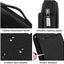 LANDICI 360° Protective Laptop Sleeve 11.6 Inch for Surface Pro 7 8 9/Laptop Go 2 3, Macbook Air 11, Small Computer Bag Carrying Case for 11-12 Inch Chromebook, Slim, Shockproof, Waterproof, Black