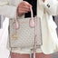 Michael Kors Mercer Messenger Medium Crossbody Bag Vanilla Powder Blush